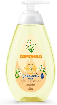 Sabonete Líquido Johnson's Baby, Glicerina e Camomila, 400ml