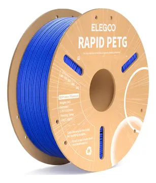 Filamento Rapid Petg Elegoo 1kg Impressora 3d 1,75 Mm Cor Azul