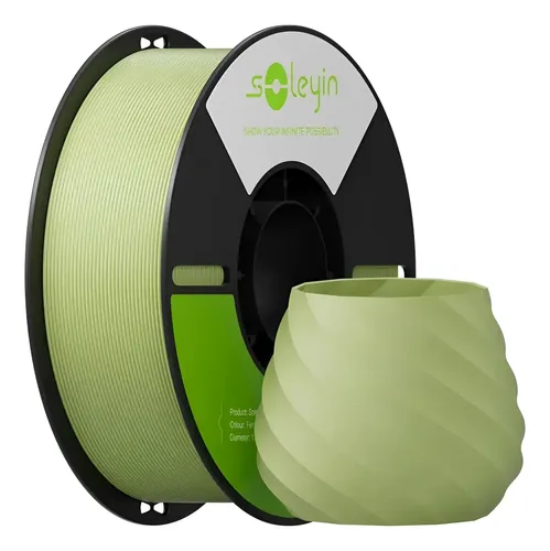 Filamento Creality Soleyin Basic Petg Para Impressora 1.75mm Verde Samambaia