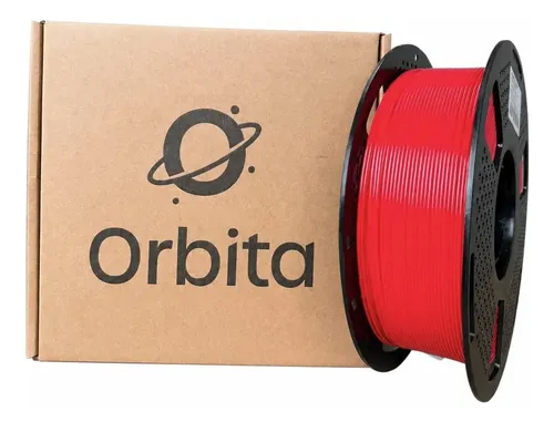 Filamento Pla Para Impressora 3d Orbita 1,75 Mm 1 Kg Vermelho