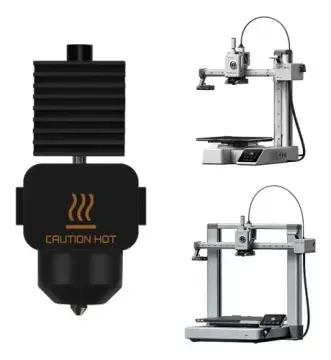 Hotend Bico Aço Bambu Lab A1 A1 Mini 0,2mm 0,4mm 0,6mm 0,8mm 0.2mm