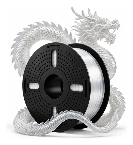 Filamentos Impressora 3d Print Pulse 1 Kg Pet G 1.75mm Core Transparente