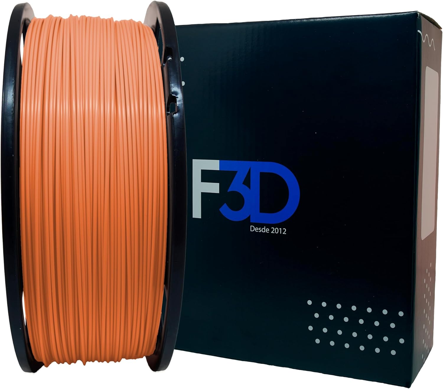 Filamento PETG 1,75mm para Impressão 3D Coral Temperatura 220-250°C
