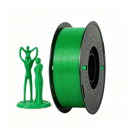 Filamento PETG 1.75mm 1kg para Impressora 3D – Cores Verde, Alta Precisão e Baixa Tolerância
