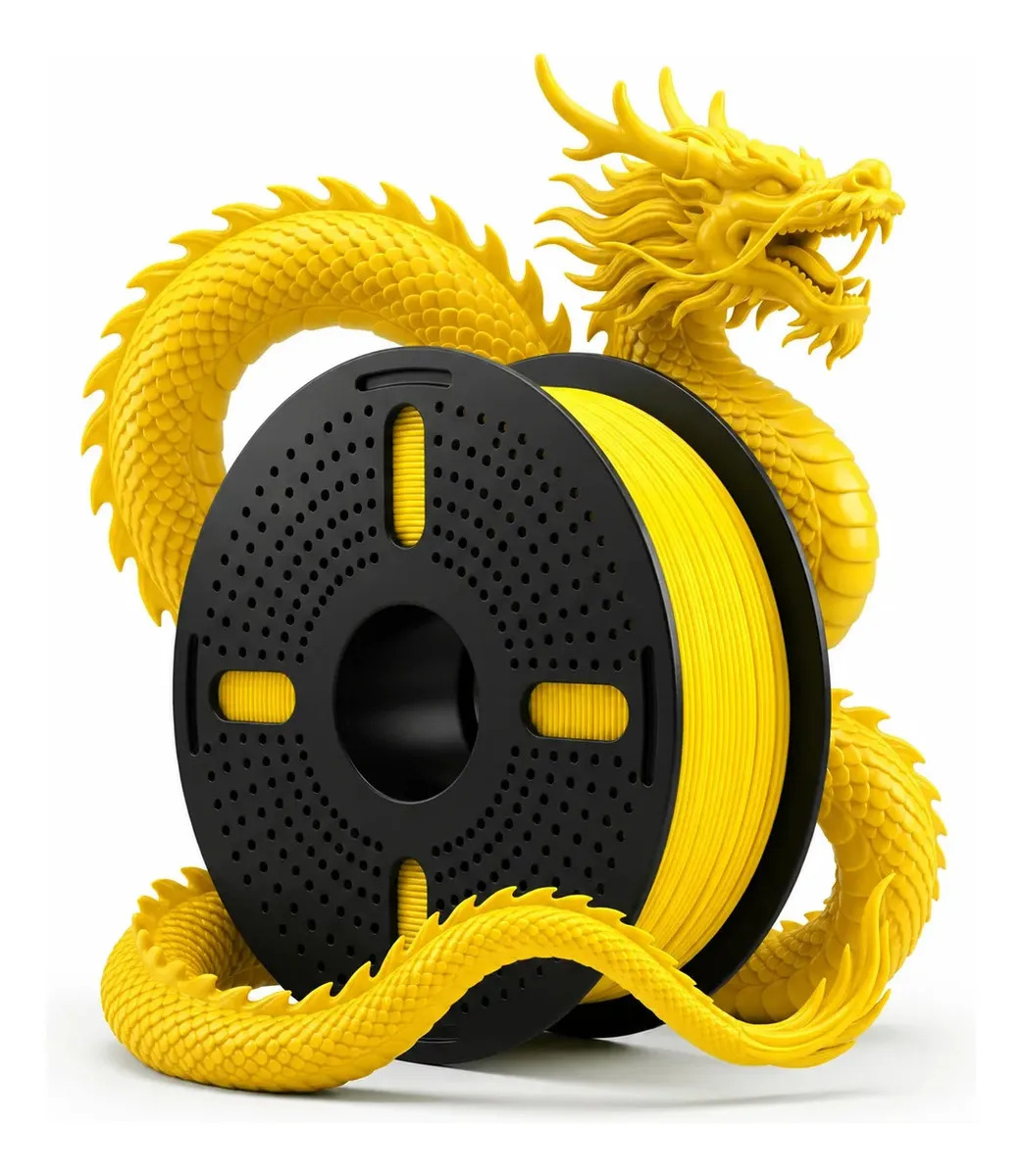 Filamento Impressora 3d Print Pulse Pet G 1.75mm Amarelo