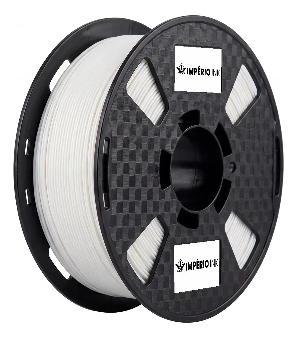 Filamento Para Impressora 3d 1.75mm 1kg Petg Branco