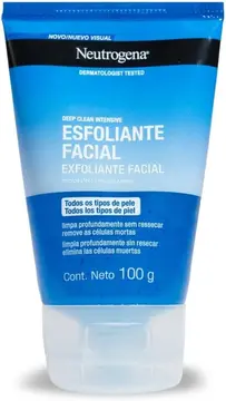 Gel Esfoliante Facial Neutrogena Deep Clean Intensive, 100g