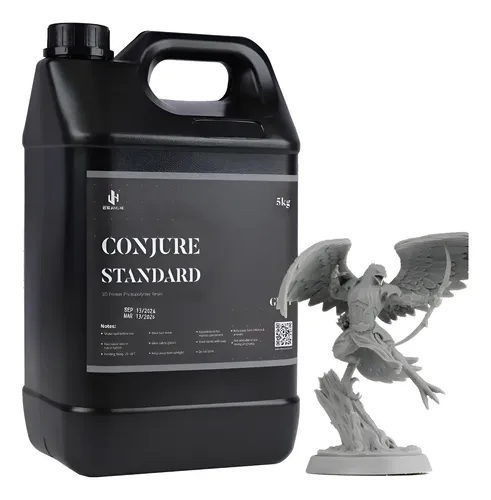 Resina Impressora 3d Padrão 5kg Alta Precisão Conjure Uv