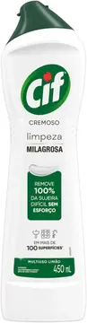 CIF Cremoso Limpreza Milagrosa Limão para casa 450ml