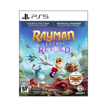 Rayman Legends Retold Launch Edition PS5 Midia Fisica