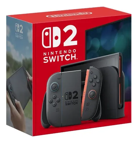 Console Nintendo Switch 2 Preto - Modelo Nacional Preto
