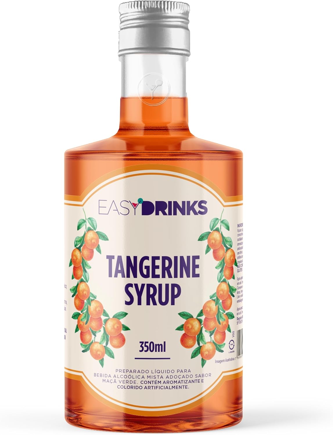 Easy Drinks - Xarope de 350ml (Tangerina)