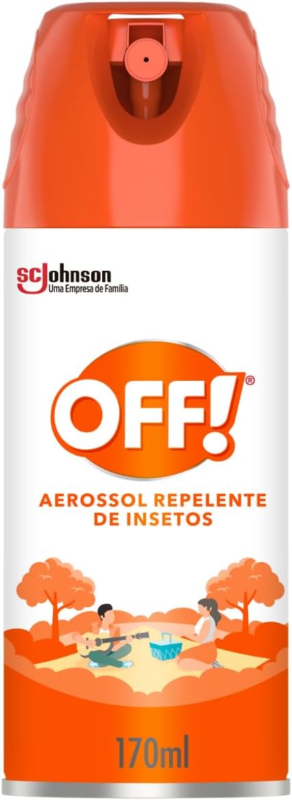 OFF! Family Aerosol Repelente de Insetos e Mosquitos, 170ml