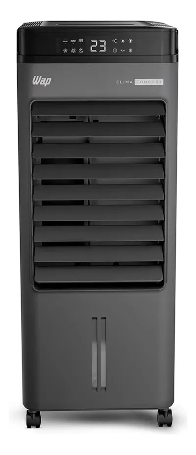 Climatizador de Ar 5 em 1 WAP CLIMA COMFORT Quente e Frio Controle Remoto Timer 12 Horas Painel Digital Touch 127V