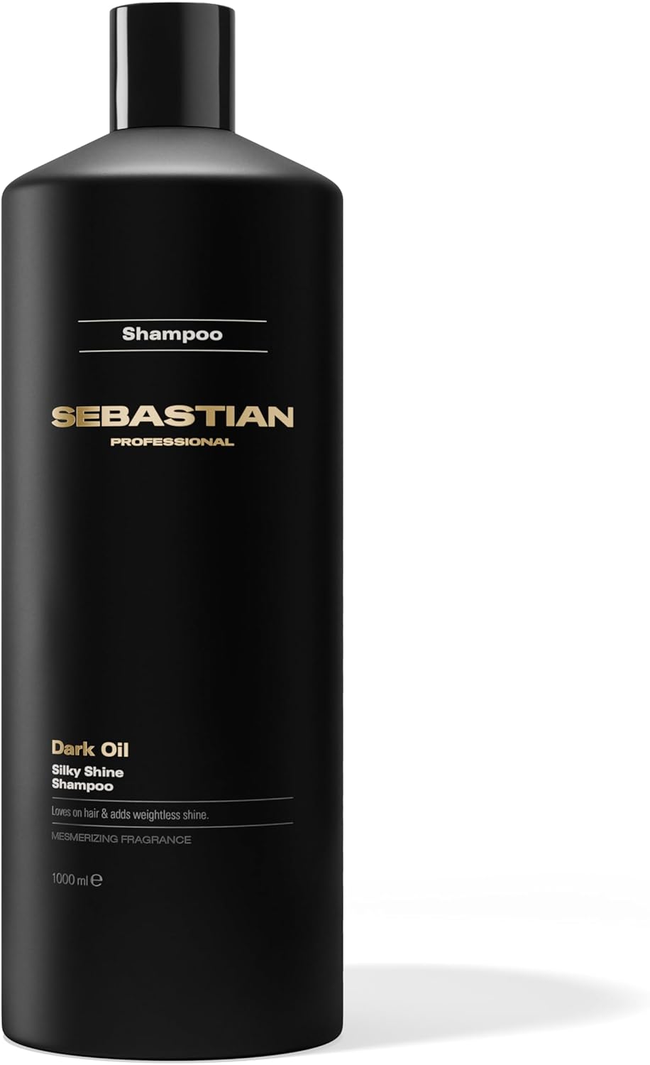 Sebastian Professional, Dark Oil, Shampoo de nutrição, brilho e maciez para todos os tipos de cabelo, 1L