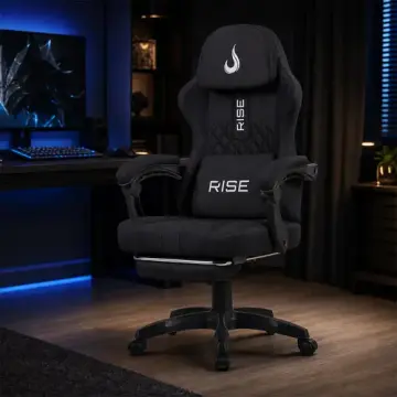 Cadeira Gamer Rise Mode Z11 Preta, Angulo Ajustável 100kg Preto Tecido