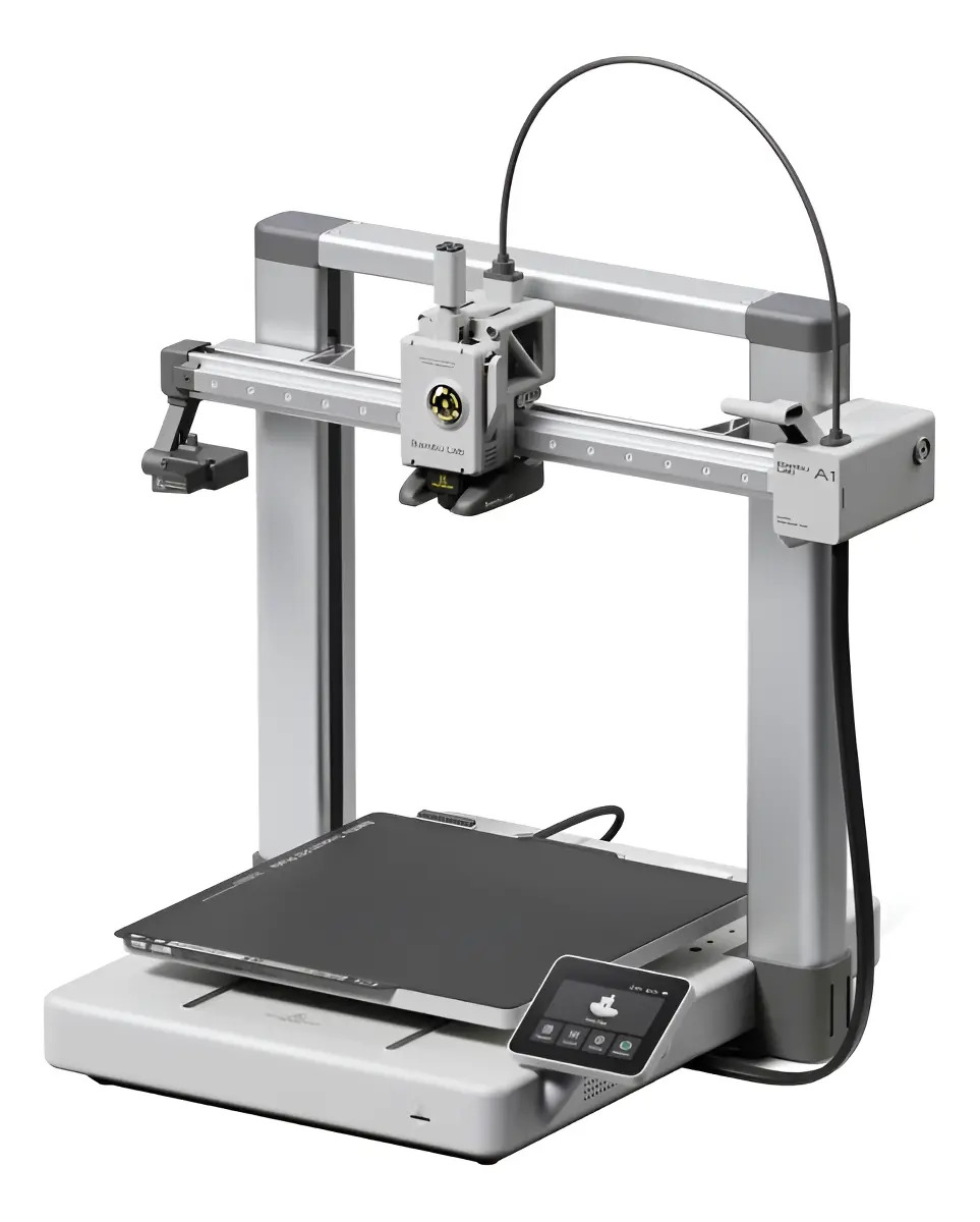 Impressora 3d Bambu Lab A1 Sem Ams Prateado Cinza