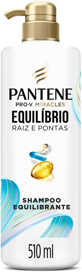 Pantene Pro-V Miracles Shampoo Equilíbrio Limpa e Hidrata 510 ml