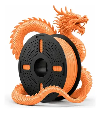 Filamento Impressora 3d Print Pulse Pet G 1.75mm Laranja-claro