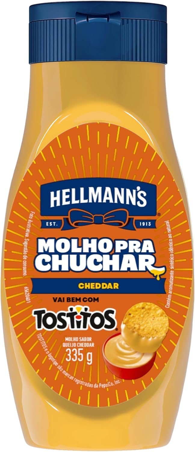Hellmann’s Molho pra Chuchar sabor Cheddar