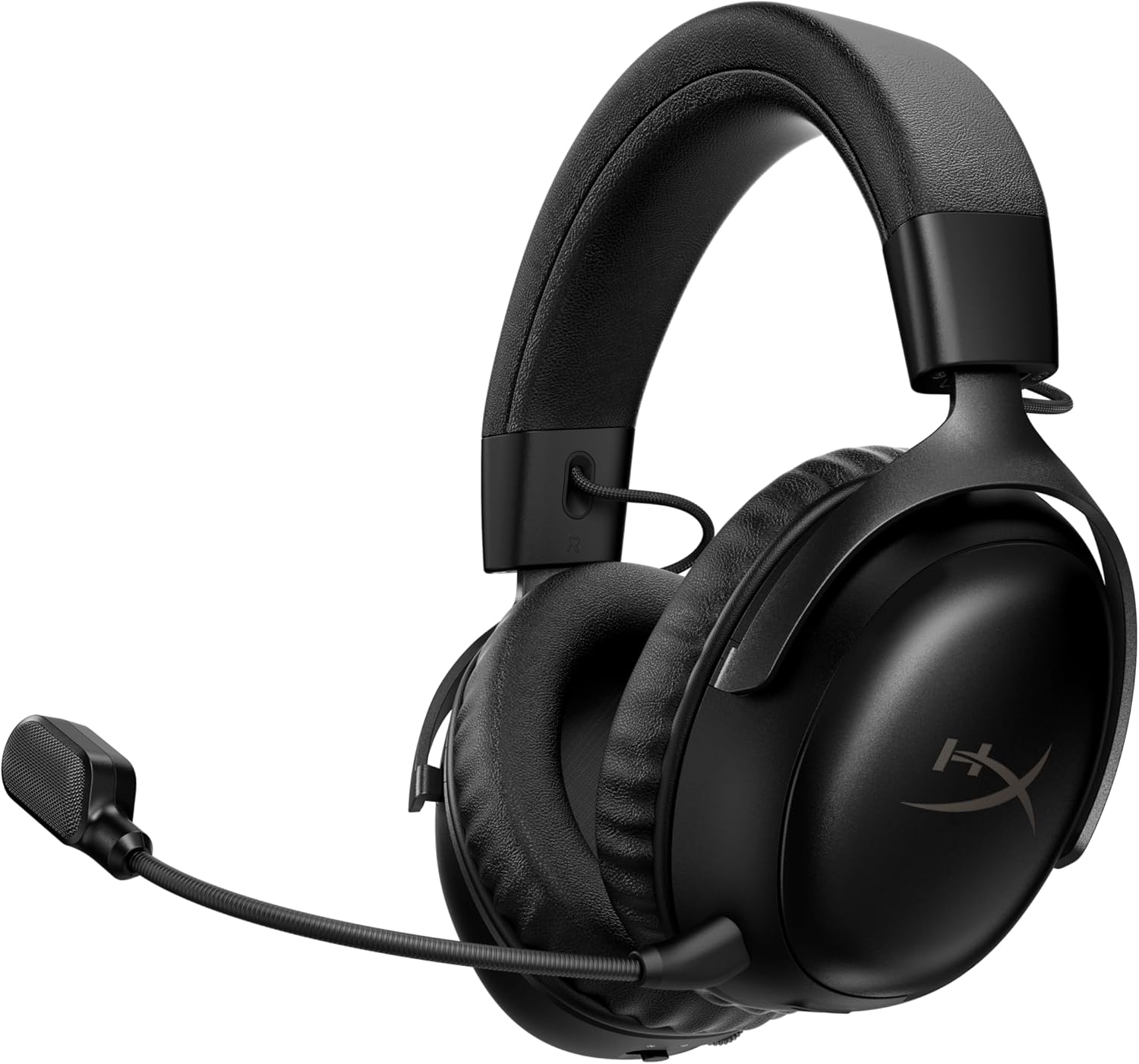 Headset Gamer HyperX Cloud III S Wireless – PC, PS5, PS4, Nintendo Switch, Drivers de 53 mm, Áudio DTS, Microfone de 10 mm, 2,4 GHz, Bluetooth, Preto (A59YZAA)