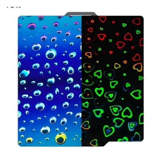 Mesa Fria Placa Bambulab A1 Mini Texturizada Drop Hearts Nao Se Aplica