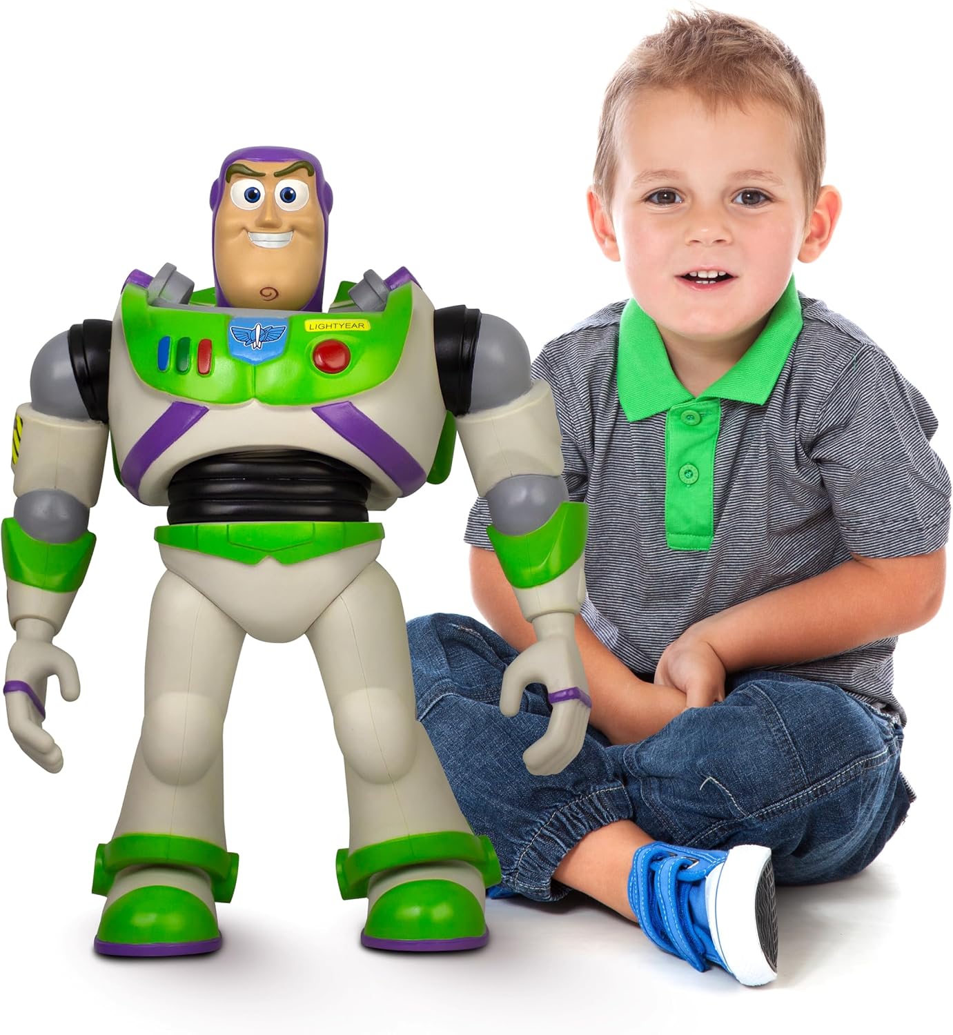 Boneco Toy Story Buzz Lightyear Gigante 56 cm - Mimo brinquedos