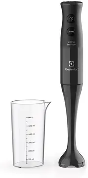 Mixer de mão Electrolux Preto 400W com Tecnologia TruFlow 1 velocidade função turbo EIB05 127V