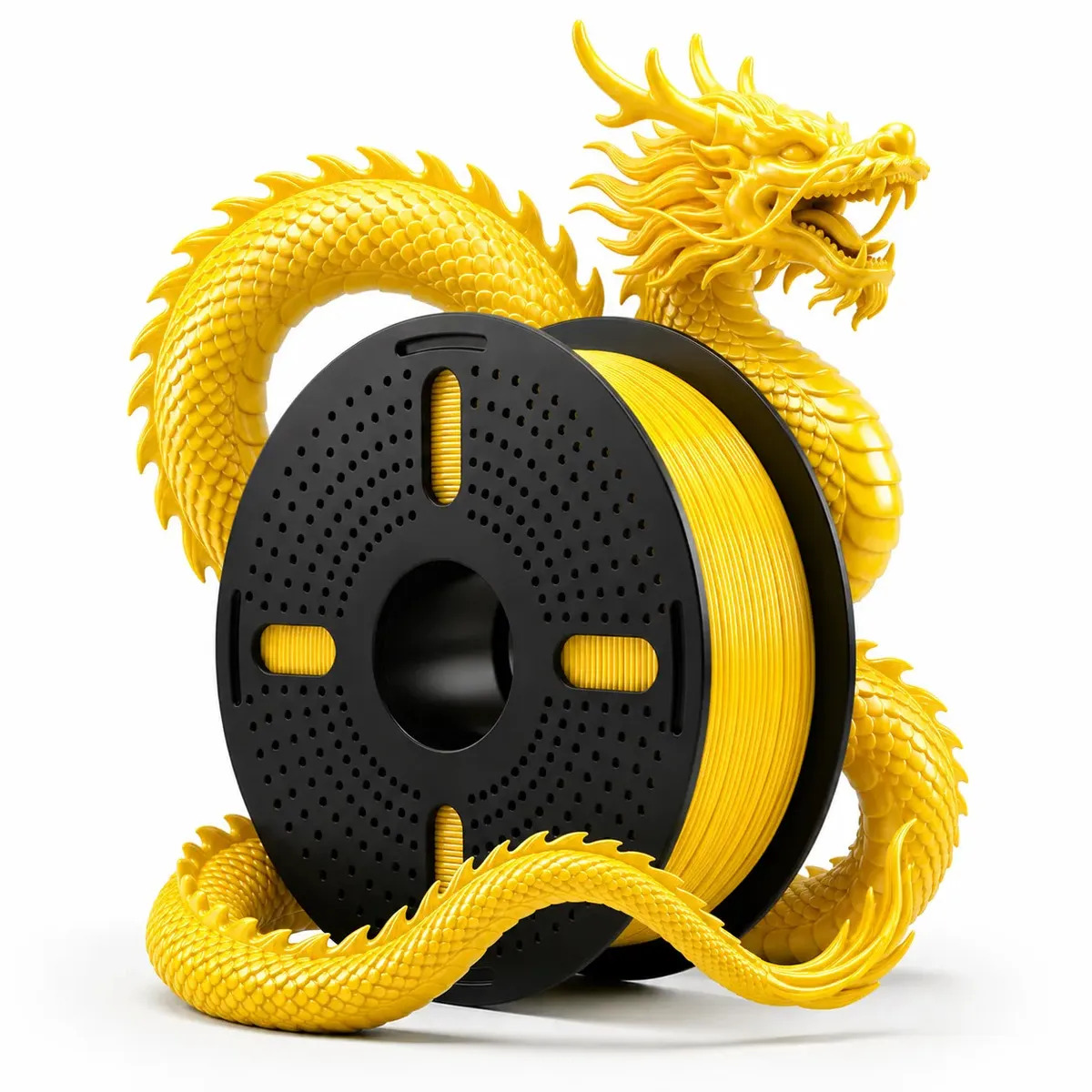 Filamento Impressora 3d Pla Silk Seda Print Pulse Cor: Amarelo