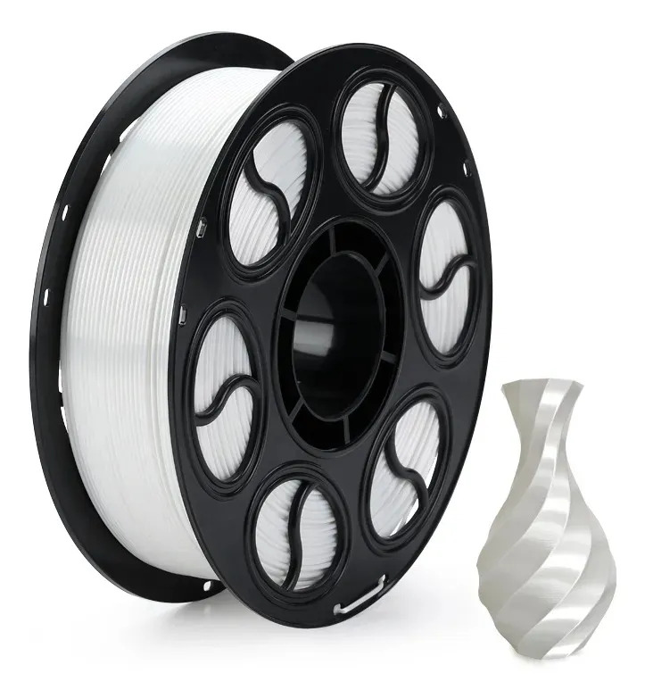 Filamento Pla Premium Vida Buenas3d-silk 1,75mm 1kg Branco