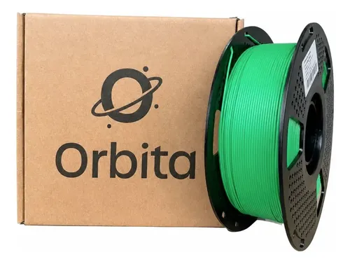 Filamento Petg Para Impressora 3d Orbita 1,75 Mm 1 Kg Verde