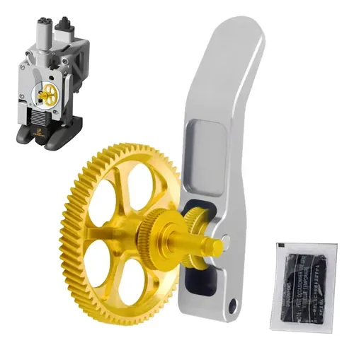 Engrenagem Extrusora Revestida Braço Cnc Bambu Lab A1 Metal 12v