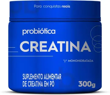 Probiótica Creatina Monohidratada - 300G (embalagem pode variar)