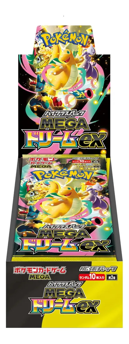 Pokémon Booster Box Mega Dream EX Japonês Lacrado