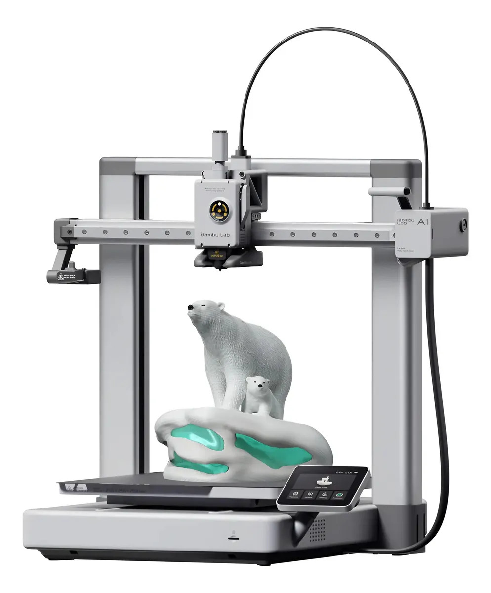 Impressora 3D Bambu Lab A1 Ultra Silenciosa e Automática