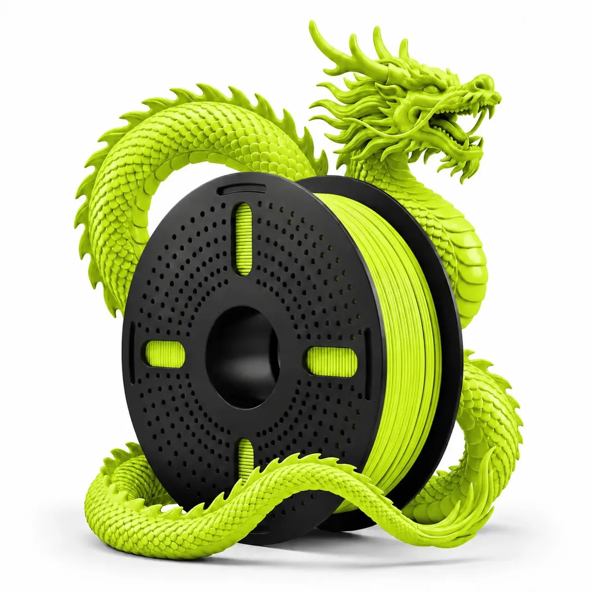 Filamento Impressora 3d Print Pulse Pet G 1.75mm Verde Neon