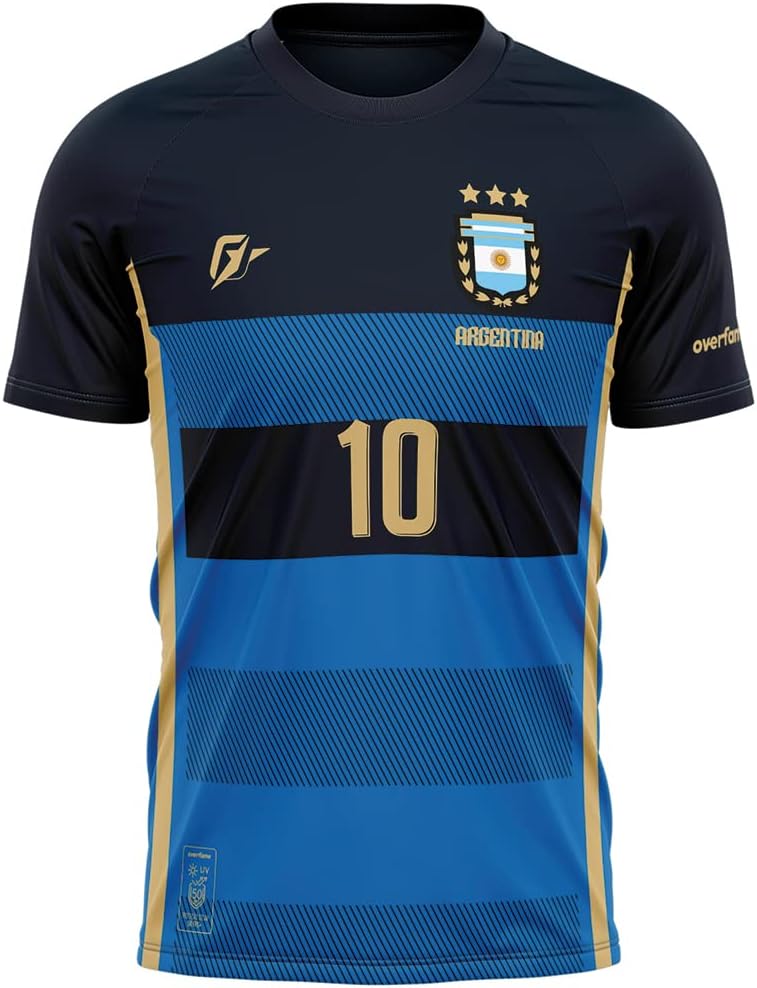 Camiseta Filtro UV Argentina Copa Tri Campeã Campeones