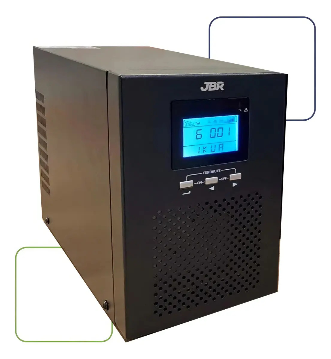 Nobreak Jbr 3000va Torre Mono 220v Senoidal Pcgamer Servidor