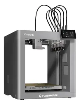 Impressora 3d Flashforge Creator 5 Multicolor Com 4 Bicos Ci 127/220v Cinza
