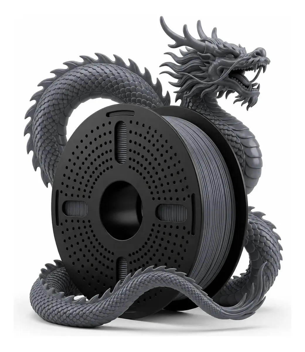 Filamento Impressora 3d Print Pulse Pla 1.75mm Cinza