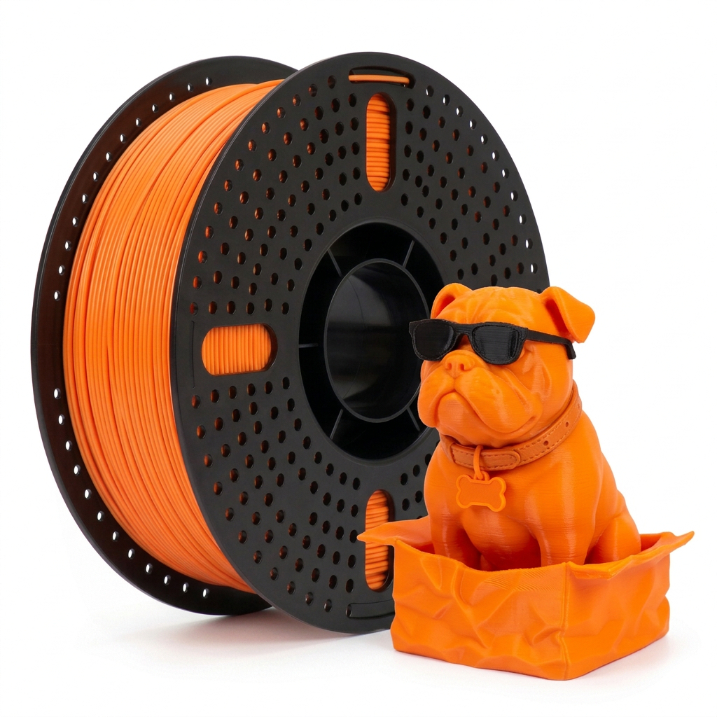 Filamento PLA Dourado V-Silk 3D 1Kg 1,75mm para Impressora 3D FDM