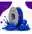 Filamento 3d Pla Polyflow 1,75mm Premium - High Speed 1kg Azul Escuro