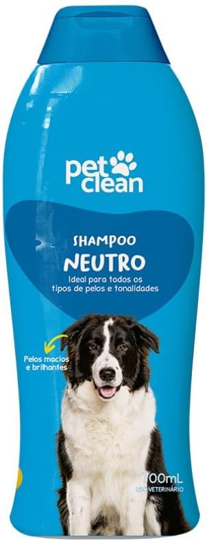 Shampoo Neutro 2 em 1-700 ml, Pet Clean