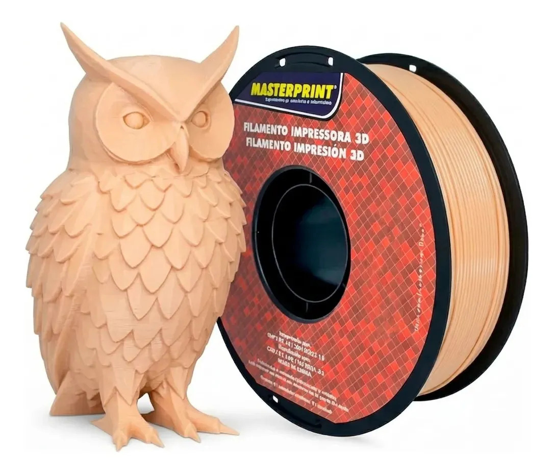 Filamento De Impressora 3d Petg 1,75mm 1kg Masterprint Cor Skin