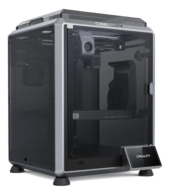 Creality K1C Impressora 3D preto 220*220*250 mm, Compatível Com CFS