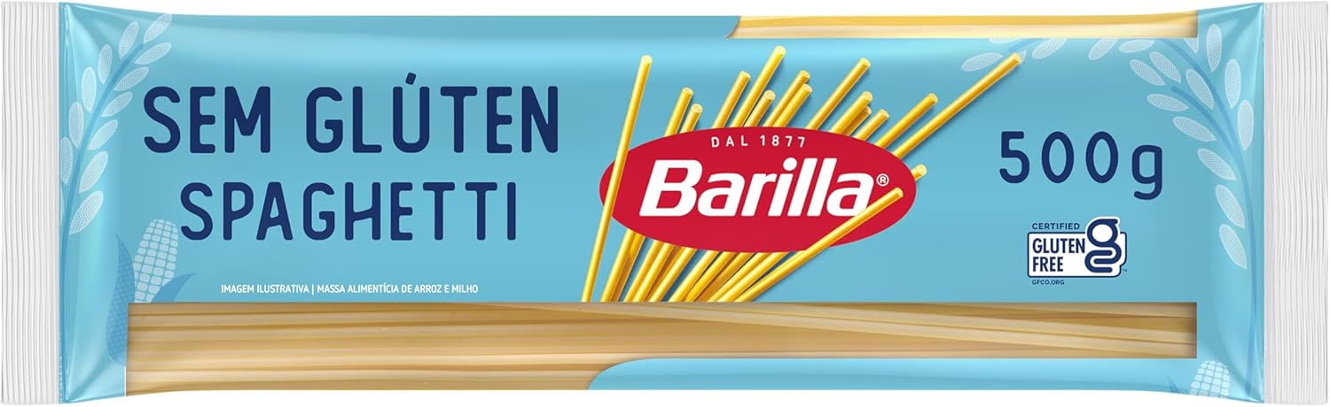 Macarrão Sem Glúten Spaghetti Barilla 500g