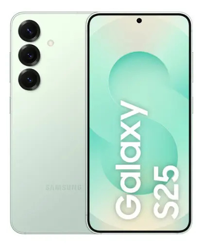 Samsung Galaxy S25 5G, 256GB, 12GB, Câmera Tripla - Verde claro
